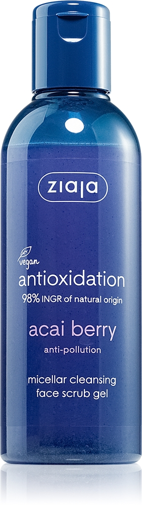 Очищающий мицеллярный гель с ягодами асаи и отшелушивающим эффектом Ziaja, 200 мл
Очищающий мицеллярный гель с ягодами асаи и отшелушивающим эффектом Ziaja, 200 мл