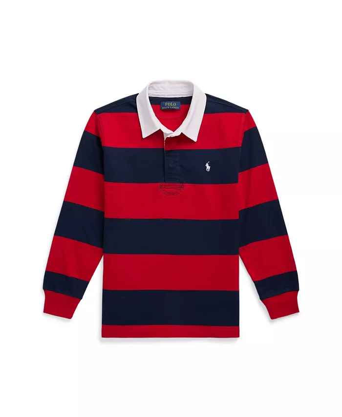 Big Boys: культовая рубашка-поло для регби Polo Ralph Lauren, мультиколор 
Big Boys: культовая рубашка-поло для регби Polo Ralph Lauren, мультиколор
