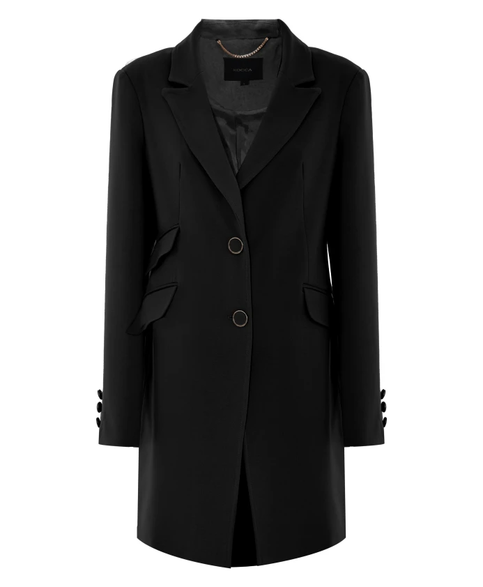 Пальто с декоративными пуговицами Kocca, черный
Пальто с декоративными пуговицами Kocca, черный