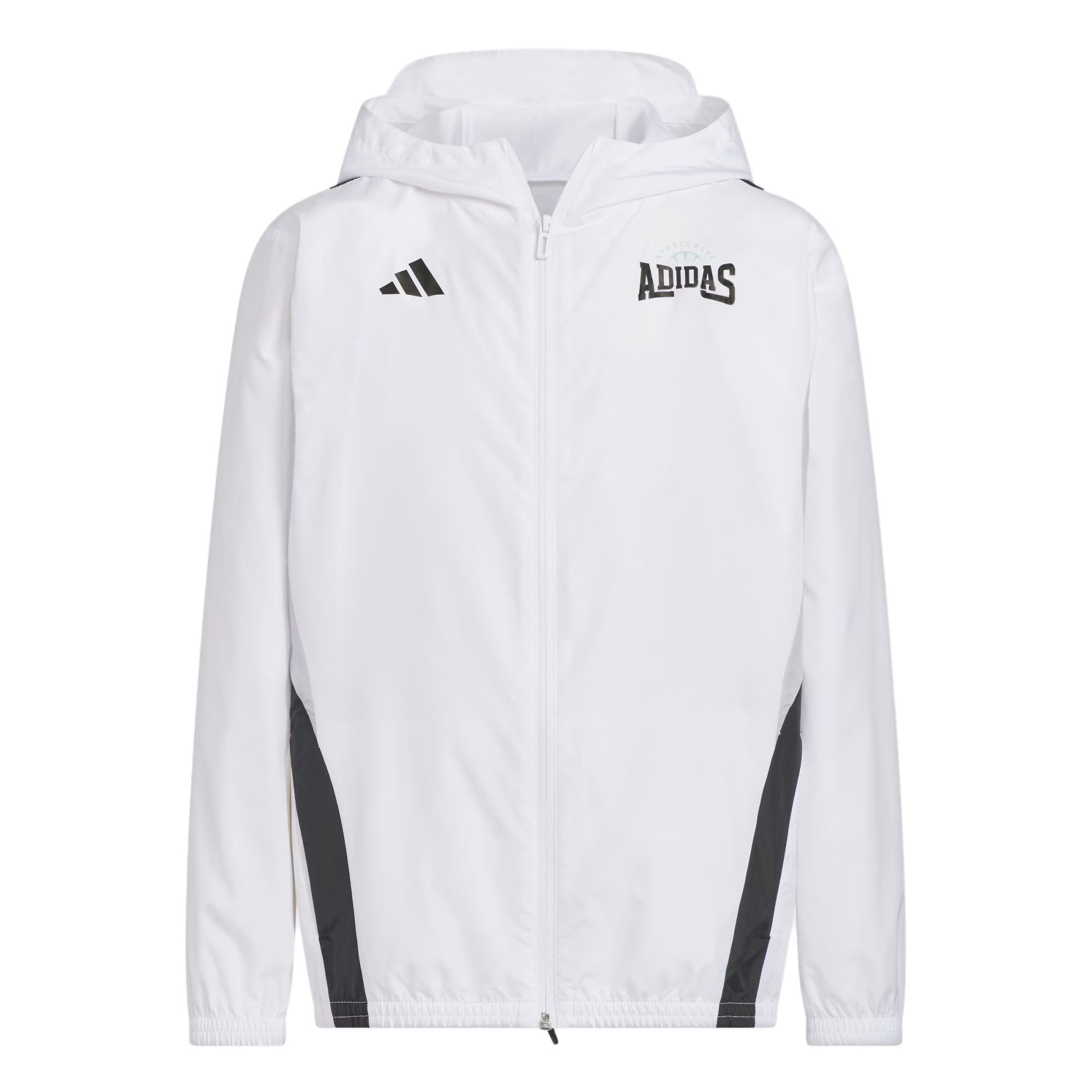 Adidas Куртка с капюшоном SPORTSWEAR WOVEN белый/черный
Adidas Куртка с капюшоном SPORTSWEAR WOVEN белый/черный