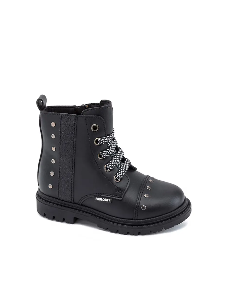 Сапоги для девочки на черной молнии Pablosky, черный
Сапоги для девочки на черной молнии Pablosky, черный