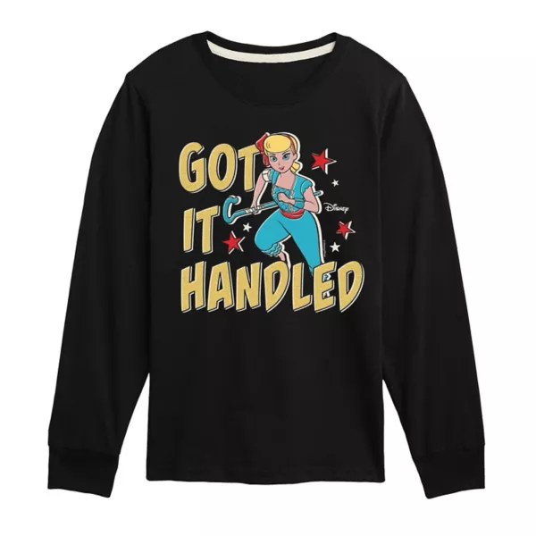 Футболка с длинным рукавом с принтом «История игрушек» Бо Пип, мальчики 8-20 лет, справились с этим Disney / Pixar, черный
Футболка с длинным рукавом с принтом «История игрушек» Бо Пип, мальчики 8-20 лет, справились с этим Disney / Pixar, черный