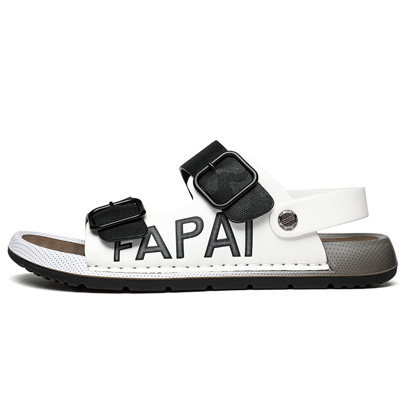 FAPAI Пляжные сандалии мужские, черно-белые, хаки
FAPAI Пляжные сандалии мужские, черно-белые, хаки