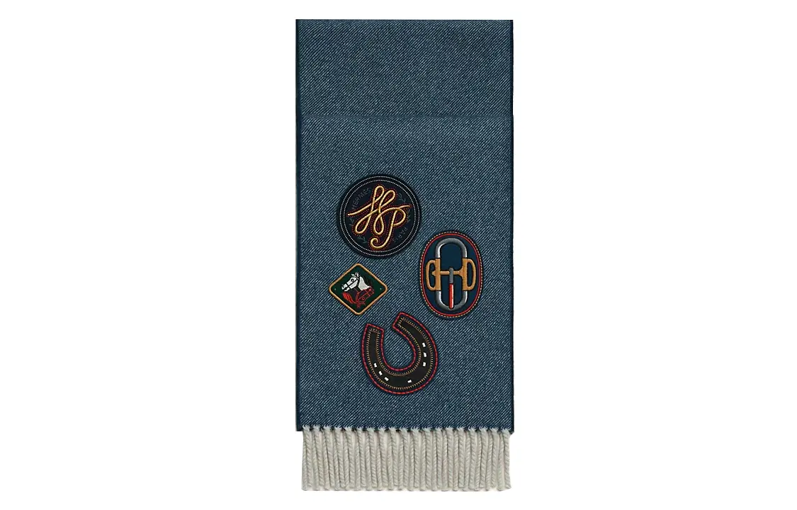 Шарф Unisex Denim Blue HERMES
Шарф Unisex Denim Blue HERMES