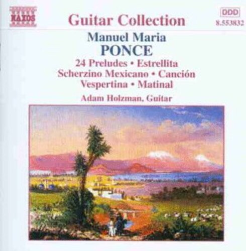 CD диск Ponce / Holzman: Guitar Music 1
CD диск Ponce / Holzman: Guitar Music 1