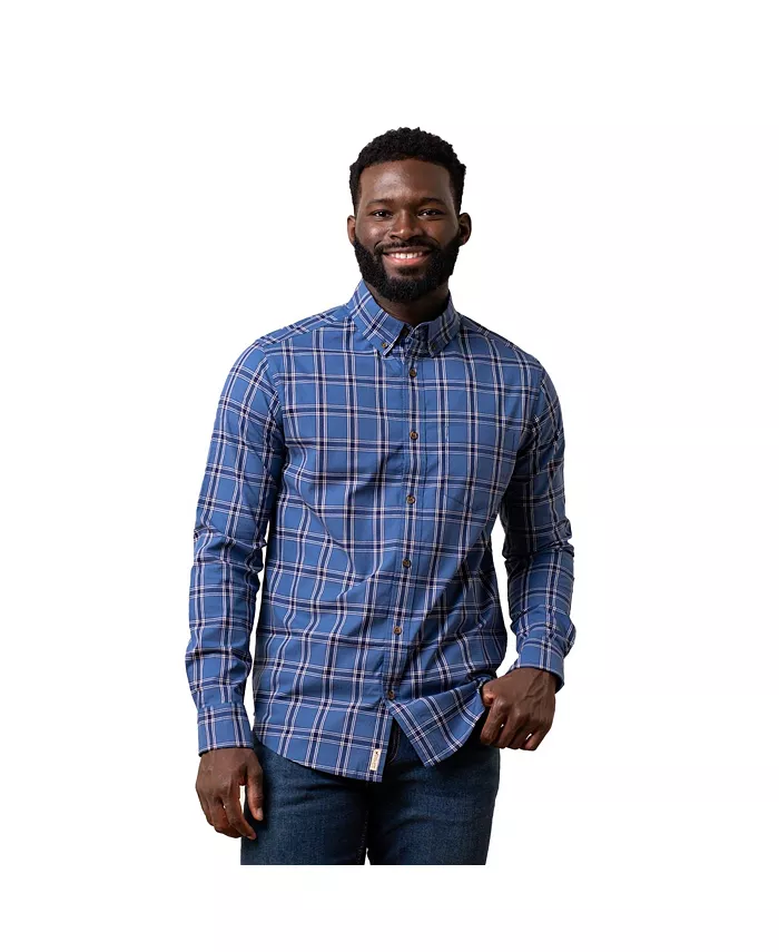 Мужская органическая рубашка на пуговицах с длинным рукавом из стретч-поплина Hope & Henry, синий
Мужская органическая рубашка на пуговицах с длинным рукавом из стретч-поплина Hope & Henry, синий