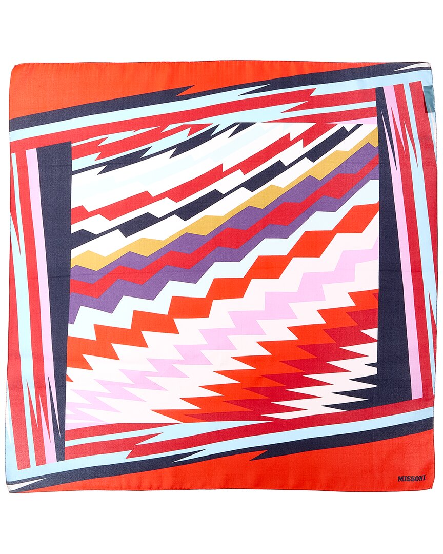 Шелковый шарф Missoni, розовый
Шелковый шарф Missoni, розовый