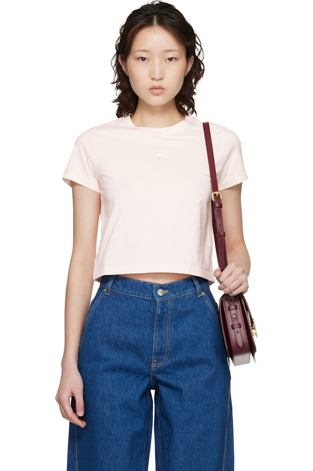 Maison Kitsuné Розовая детская футболка с изображением лисенка
Maison Kitsuné Розовая детская футболка с изображением лисенка