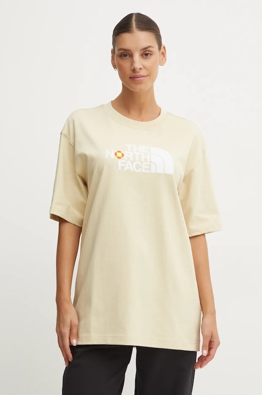 Футболка из хлопка TNF x Yinka Ilori The North Face, бежевый
Футболка из хлопка TNF x Yinka Ilori The North Face, бежевый