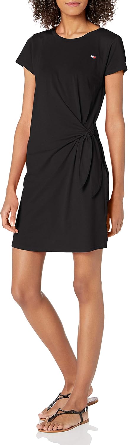 Женский купальник Tommy Hilfiger с коротким рукавом, пляжное платье-накидка, Black 53
Женский купальник Tommy Hilfiger с коротким рукавом, пляжное платье-накидка, Black 53