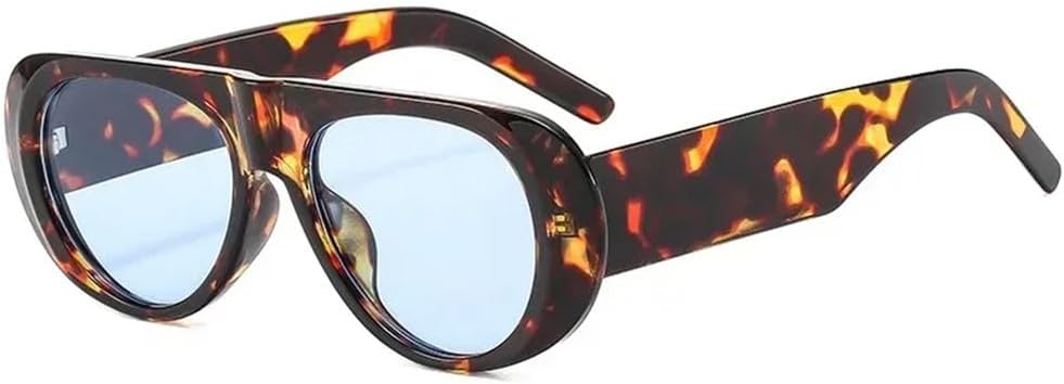 Популярные модные женские солнцезащитные очки в стиле ретро, голубые оттенки, защита от ультрафиолета UV400; модные мужские солнцезащитные очки с широкими дужками KTUCN, Leopard Blue
Популярные модные женские солнцезащитные очки в стиле ретро, голубые оттенки, защита от ультрафиолета UV400; модные мужские солнцезащитные очки с широкими дужками KTUCN, Leopard Blue