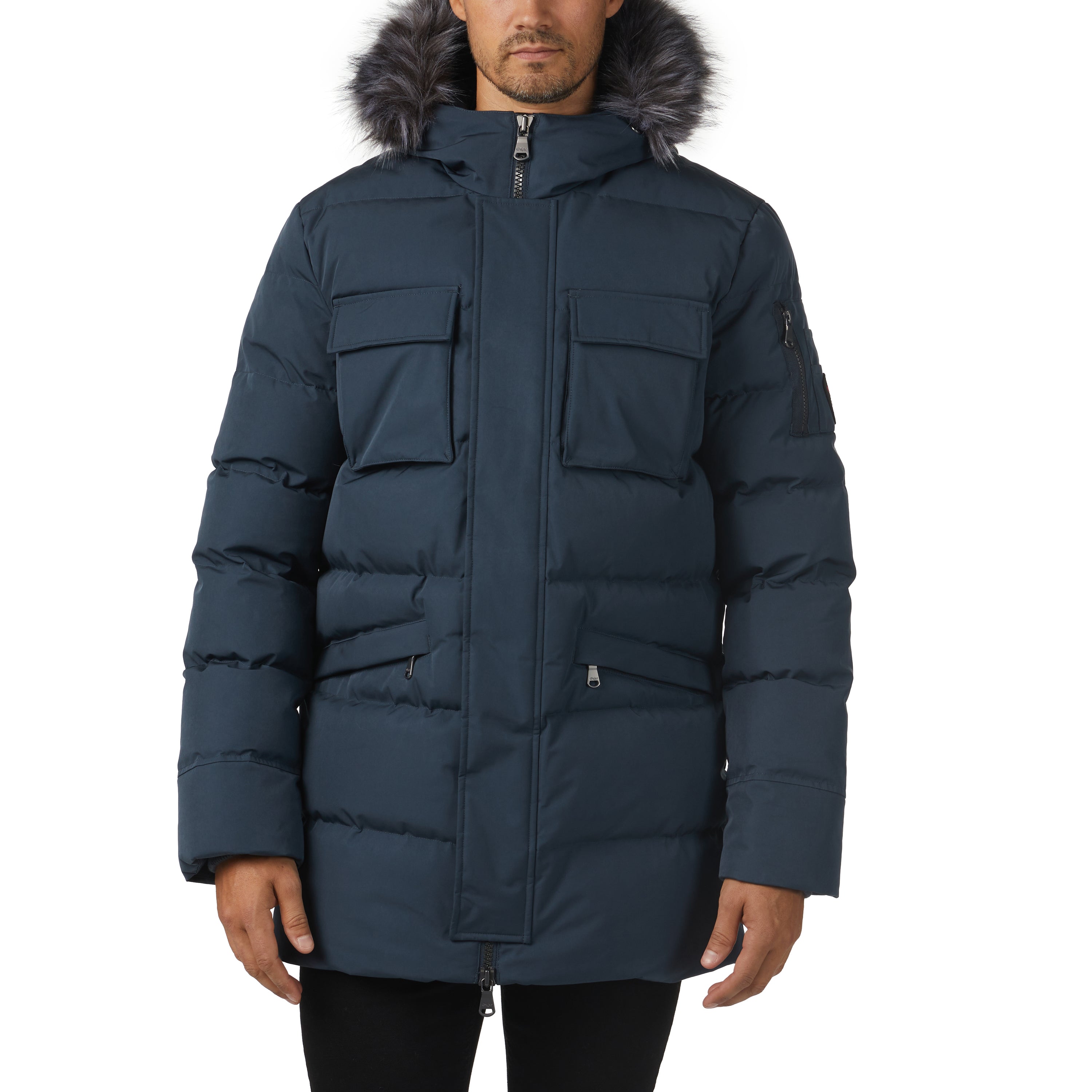 Pajar Мужская стеганая парка Hamilton Channel с фиксированным капюшоном, темно-синий/серебряный
Pajar Мужская стеганая парка Hamilton Channel с фиксированным капюшоном, темно-синий/серебряный