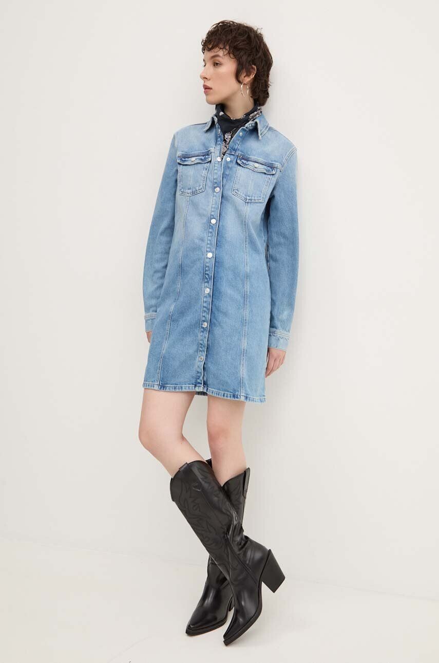 Джинсовое платье Tommy Jeans, синий
Джинсовое платье Tommy Jeans, синий