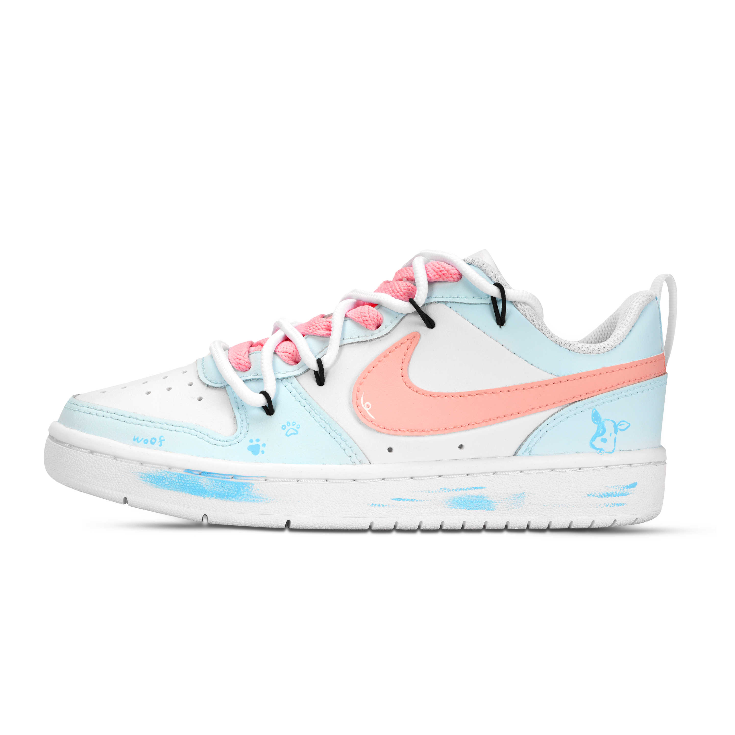 Детские кроссовки для скейтбординга Court Borough Low 2 с противоскользящей подошвой и износостойкими подошвами для подростков Nike, синий/розовый/белый
Детские кроссовки для скейтбординга Court Borough Low 2 с противоскользящей подошвой и износостойкими подошвами для подростков Nike, синий/розовый/белый