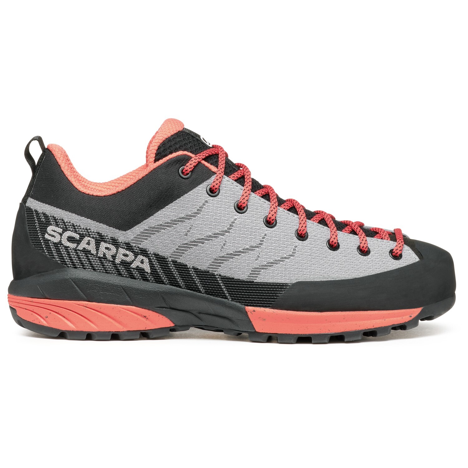 Походная обувь Scarpa Mescalito Planet, цвет LightGrey/Coral
Походная обувь Scarpa Mescalito Planet, цвет LightGrey/Coral