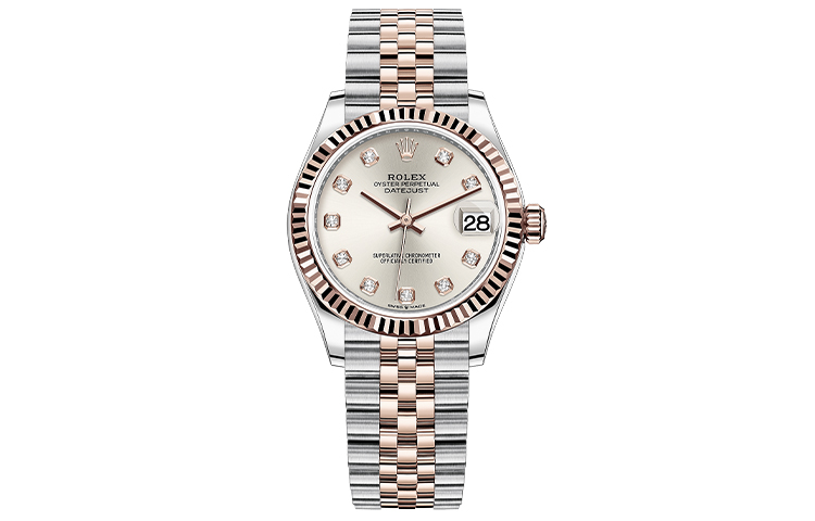 ROLEX Автоматический механический женские часы 31 мм серебристый циферблат oystersteel ремешок 18k rose gold
ROLEX Автоматический механический женские часы 31 мм серебристый циферблат oystersteel ремешок 18k rose gold