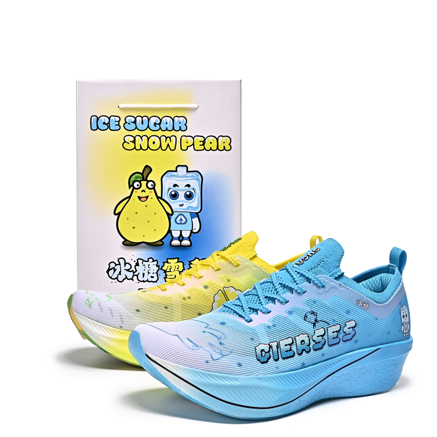 CLERSES Хуогуолун x Бинтансюэли x Цирсес Низкие кроссовки с воздушной подушкой для бега Унисекс - Каменный сахар Снежная груша, цвет Rock Sugar Snow Pear
CLERSES Хуогуолун x Бинтансюэли x Цирсес Низкие кроссовки с воздушной подушкой для бега Унисекс - Каменный сахар Снежная груша, цвет Rock Sugar Snow Pear