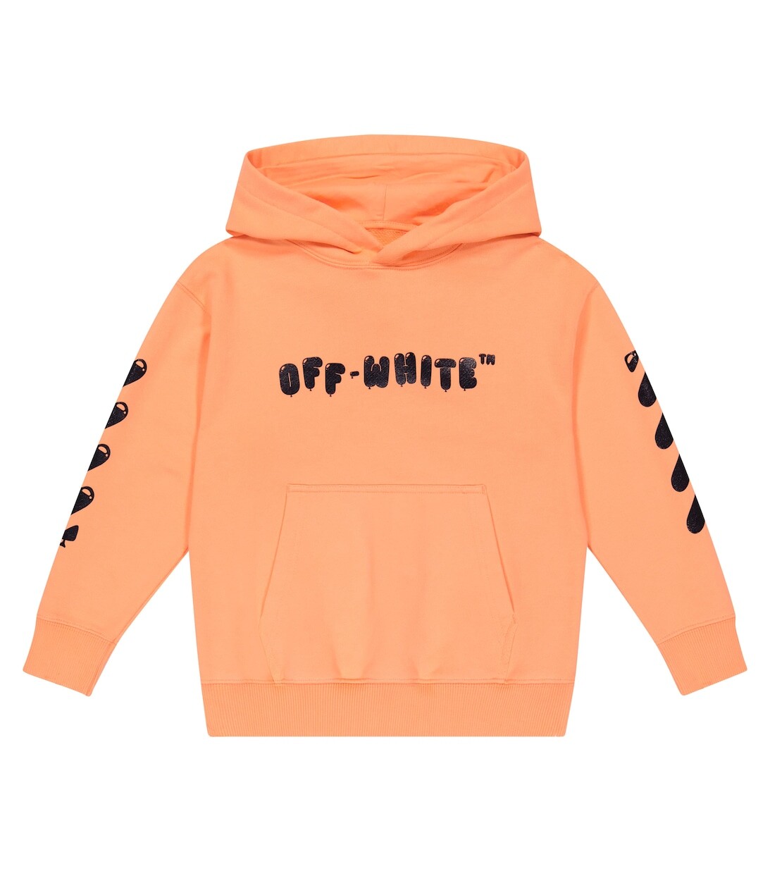 Худи из хлопкового джерси с логотипом Off-White, белый
Худи из хлопкового джерси с логотипом Off-White, белый