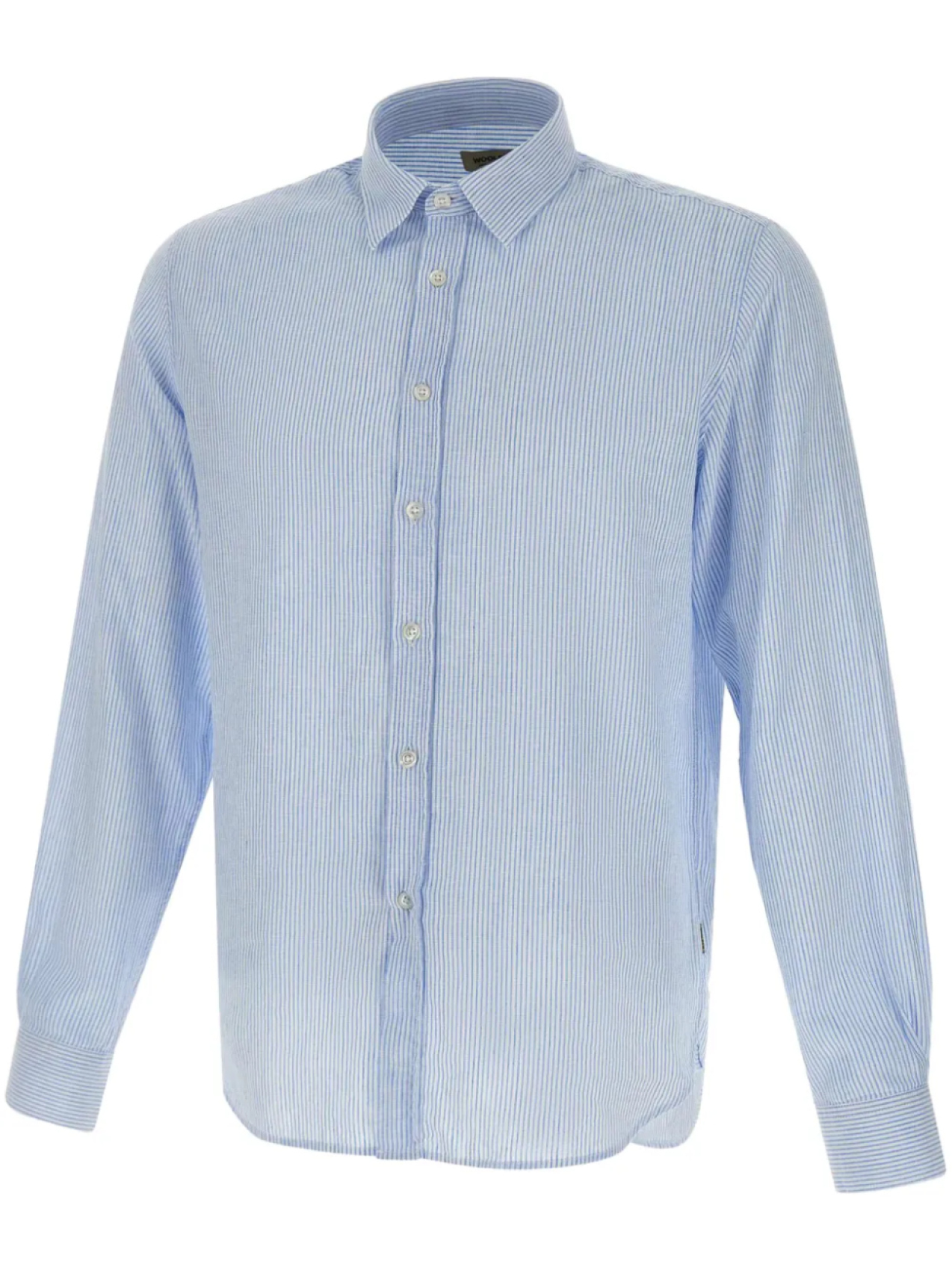 Полосатая рубашка с длинными рукавами Woolrich, синий
Полосатая рубашка с длинными рукавами Woolrich, синий