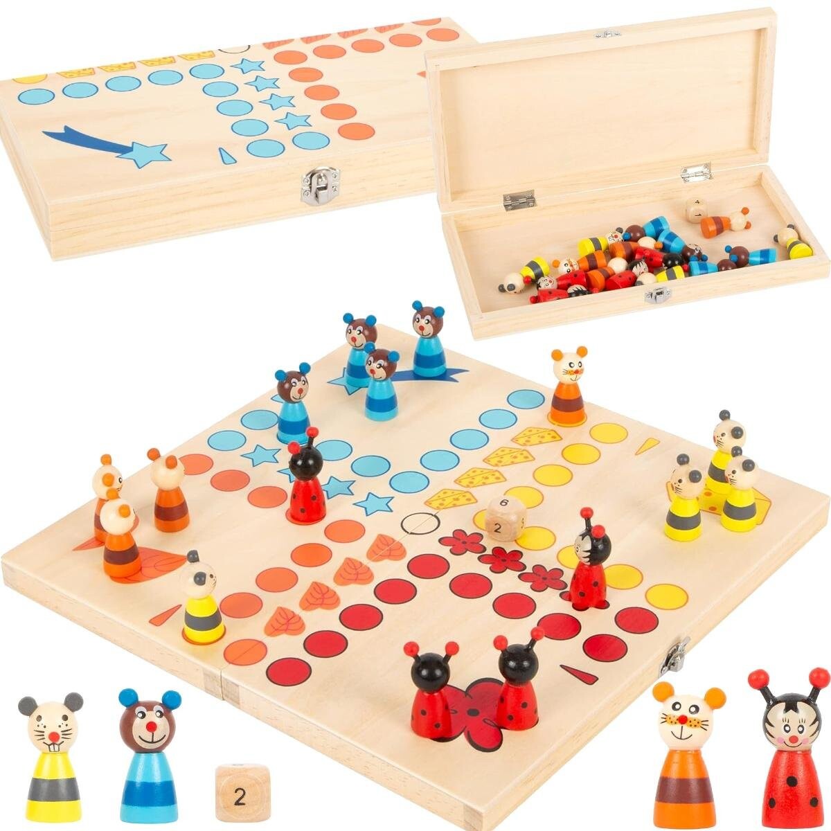 Маленькая деревянная китайская игра для детей Small Foot Design
Маленькая деревянная китайская игра для детей Small Foot Design