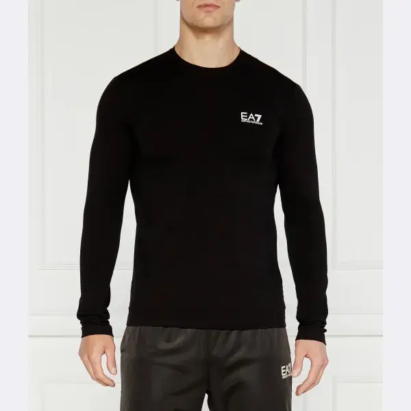 Облегающий крой с длинным рукавом Ea7, черный
Облегающий крой с длинным рукавом Ea7, черный