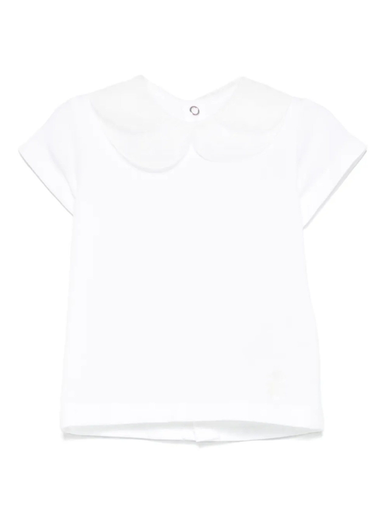 Футболка с воротником из органзы Le Bebé Enfant, белый
Футболка с воротником из органзы Le Bebé Enfant, белый