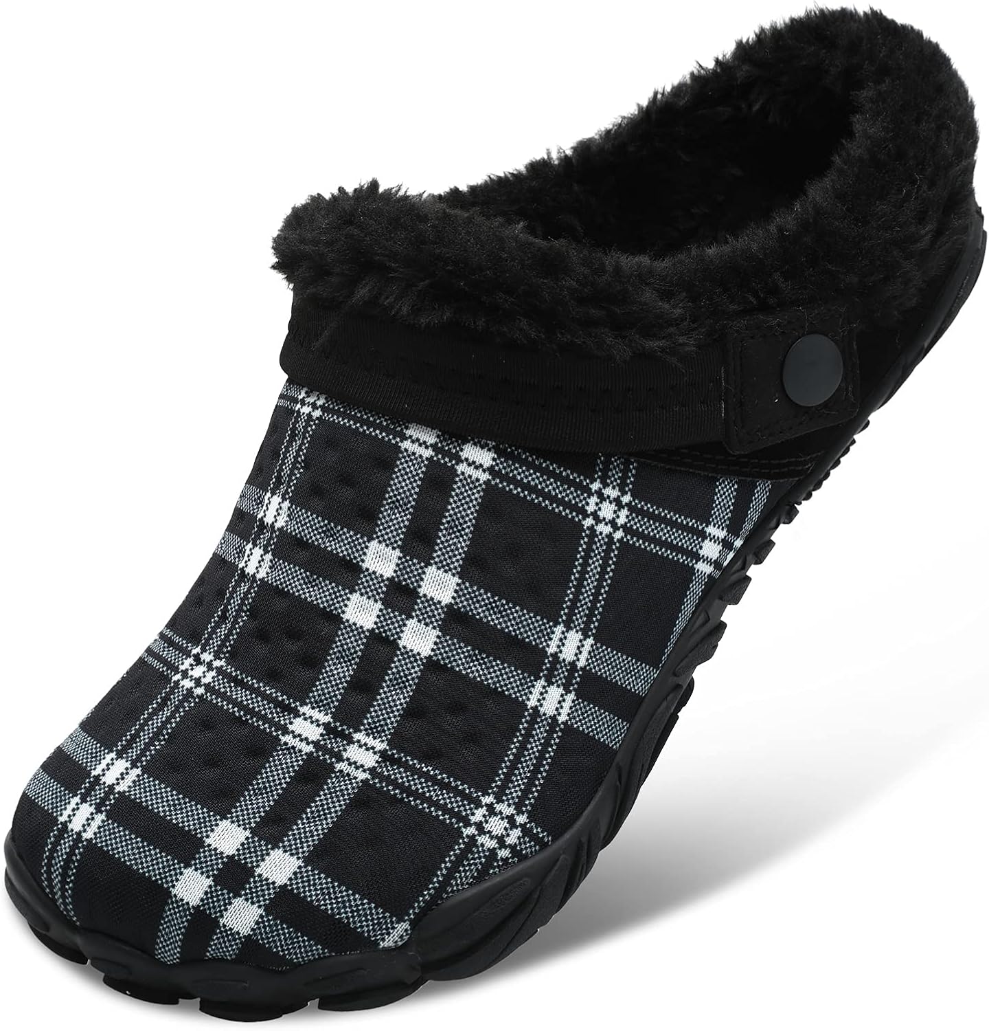 Домашние тапочки Besroad для женщин и мужчин, пушистые с мехом, уютные для спальни, с мягкой стелькой из пены с эффектом памяти, черный
Домашние тапочки Besroad для женщин и мужчин, пушистые с мехом, уютные для спальни, с мягкой стелькой из пены с эффектом памяти, черный