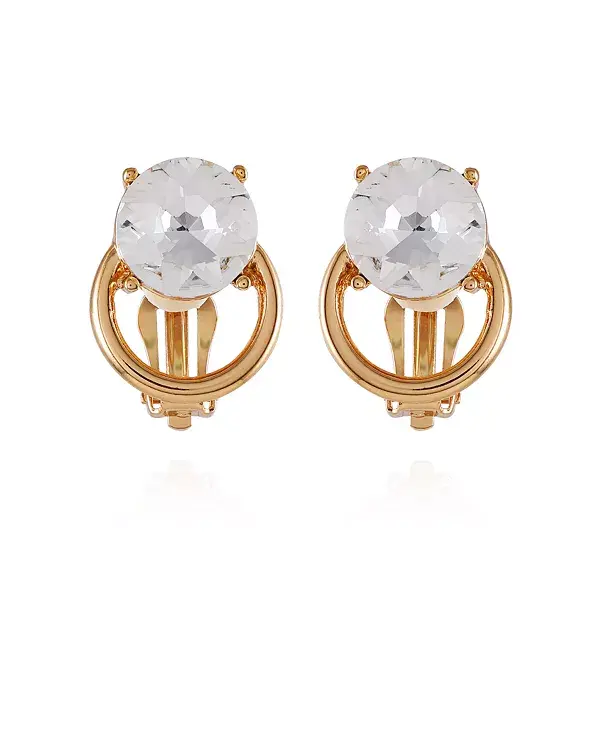 Серьги-Гвоздики с прозрачным стеклянным камнем золотистого оттенка T Tahari, gold
Серьги-Гвоздики с прозрачным стеклянным камнем золотистого оттенка T Tahari, gold