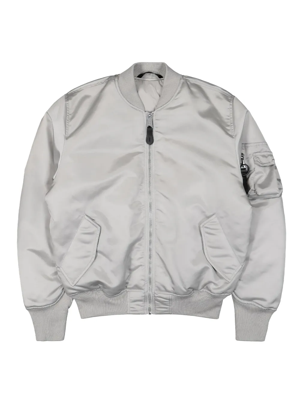 Стеганая куртка-бомбер на молнии спереди Alpha Industries, серый
Стеганая куртка-бомбер на молнии спереди Alpha Industries, серый