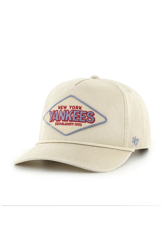 Хлопковая бейсболка MLB New York Yankees 47 Brand, бежевый
Хлопковая бейсболка MLB New York Yankees 47 Brand, бежевый