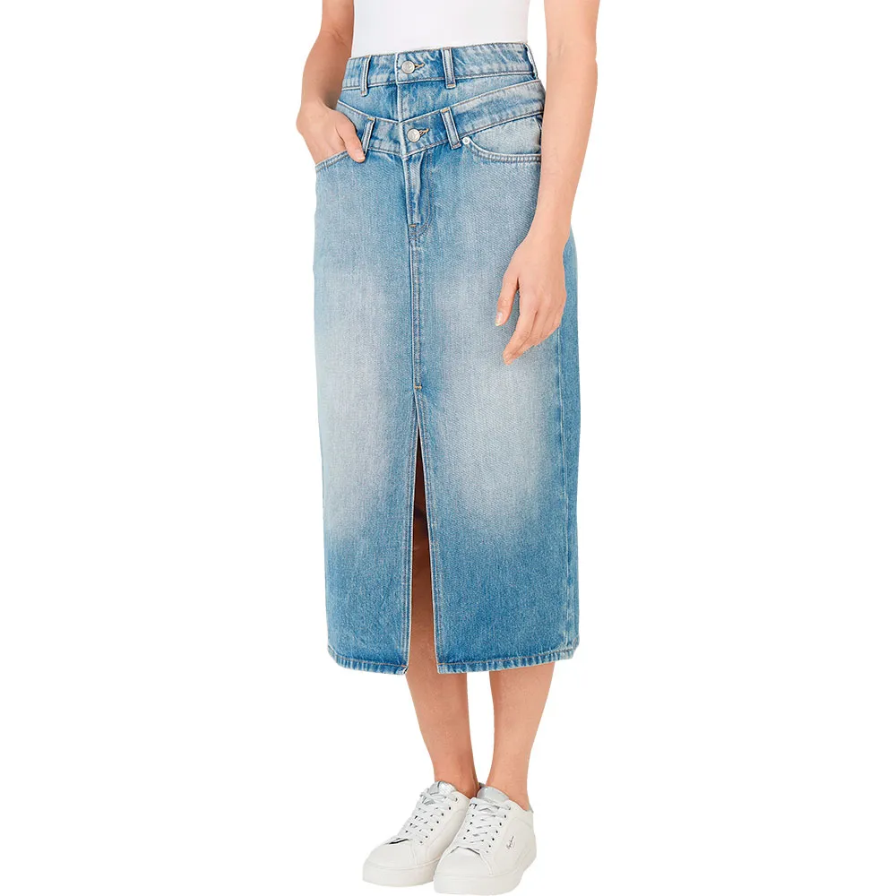 Юбка Pepe Jeans Midi skirt, синий
Юбка Pepe Jeans Midi skirt, синий