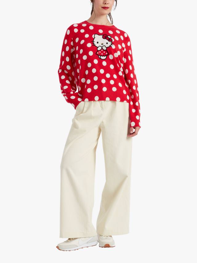 Толстовка Hello Kitty из шерсти и кашемира в горошек Chinti & Parker, Velvet Red
Толстовка Hello Kitty из шерсти и кашемира в горошек Chinti & Parker, Velvet Red