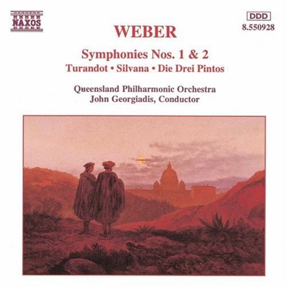 Диск CD Von Weber: Sym 1/2/Turandot/Silvana - Carl Maria von Weber
Диск CD Von Weber: Sym 1/2/Turandot/Silvana - Carl Maria von Weber