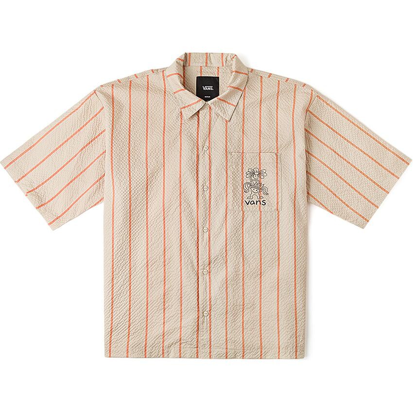 Полосатая рубашка унисекс темно-красная Vans, темно-красный
Полосатая рубашка унисекс темно-красная Vans, темно-красный