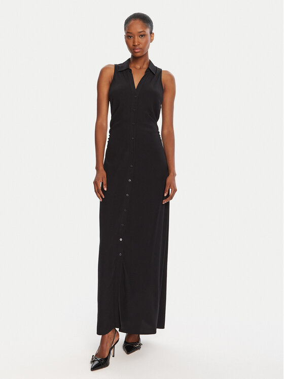 Платье classic fit W5YK0A WGS70 Guess, черный
Платье classic fit W5YK0A WGS70 Guess, черный