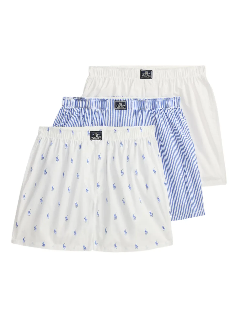 Комплект из трех боксеров с принтом POLO RALPH LAUREN, белый
Комплект из трех боксеров с принтом POLO RALPH LAUREN, белый