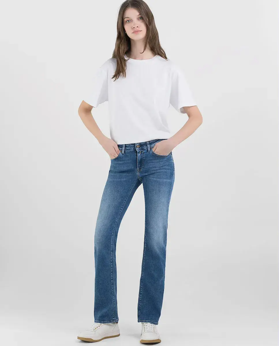 Женские джинсы прямого кроя с карманами Replay, синий
Женские джинсы прямого кроя с карманами Replay, синий