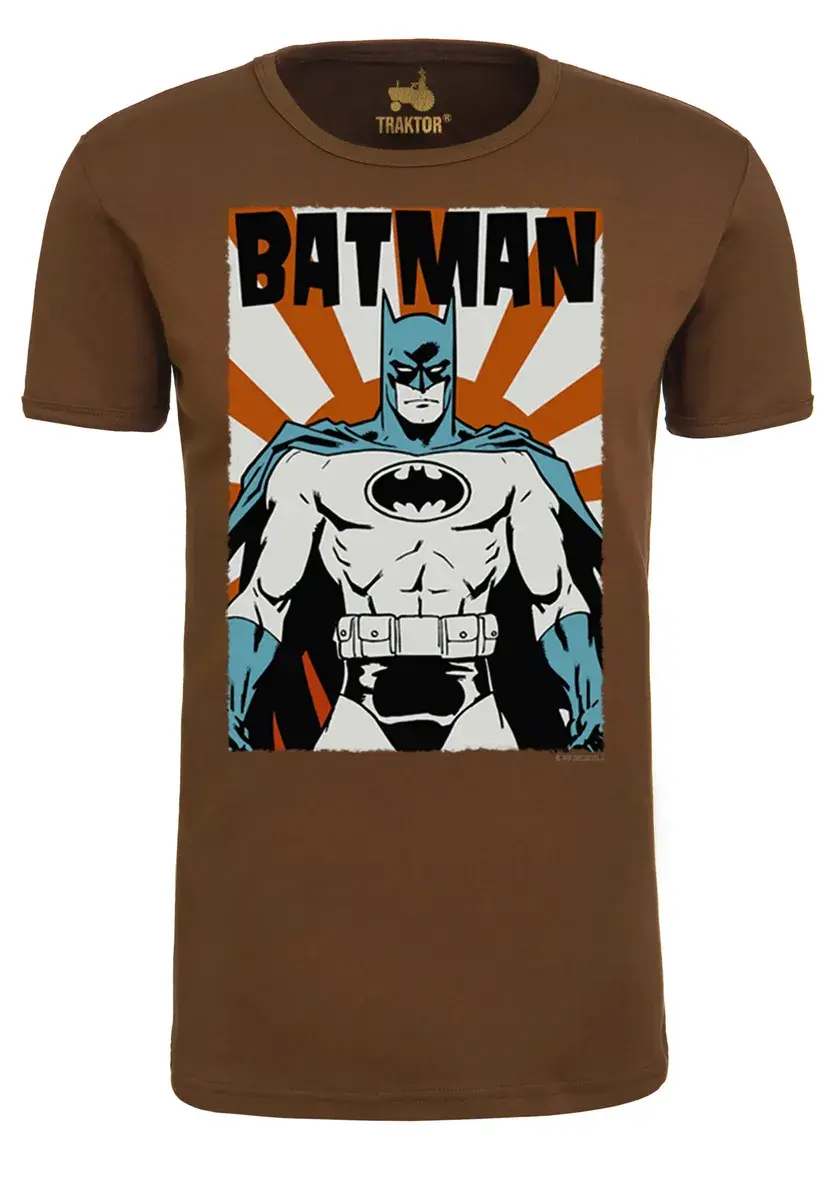 Футболка Logoshirt "Batman - Poster", с модным принтом супергероя, коричневый
Футболка Logoshirt "Batman - Poster", с модным принтом супергероя, коричневый