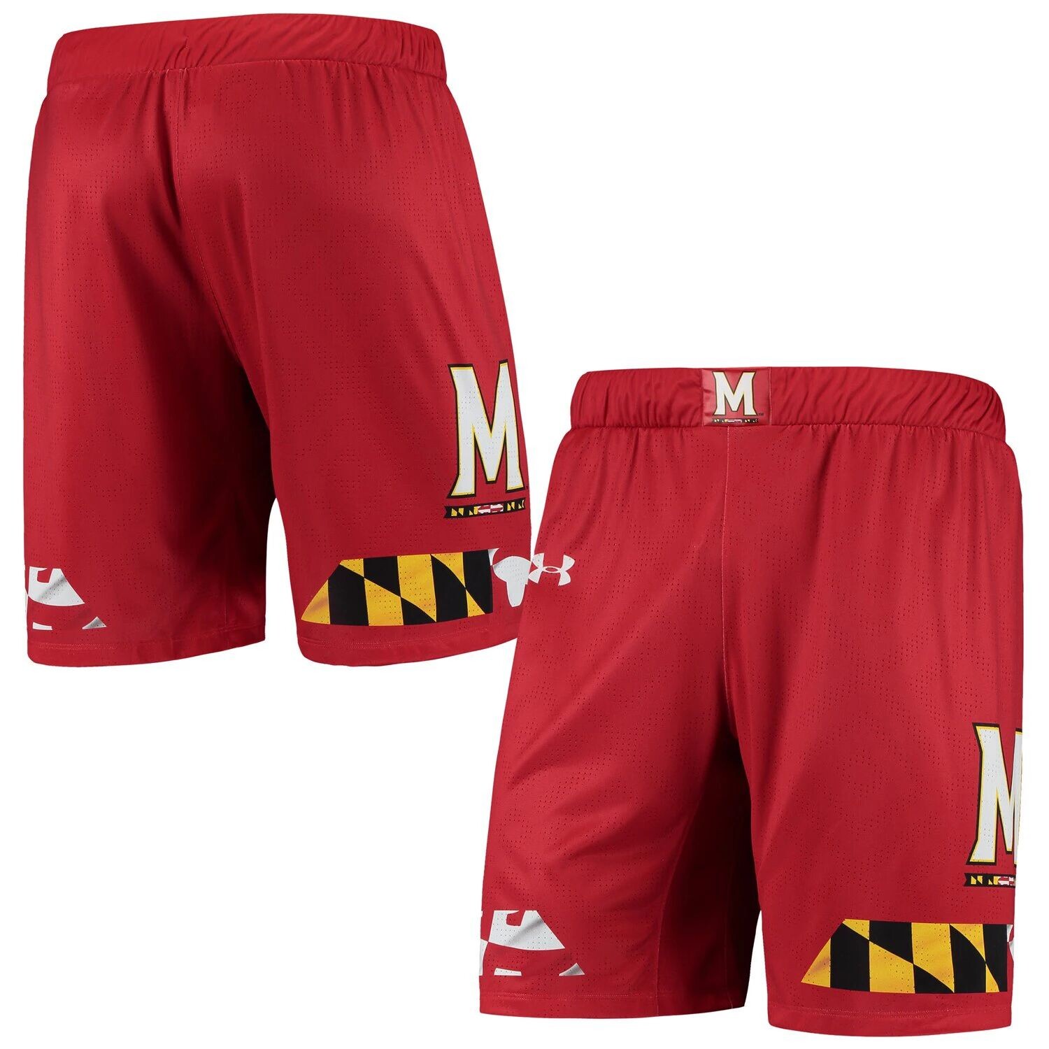Мужские красные баскетбольные шорты Maryland Terrapins Replica Under Armour
Мужские красные баскетбольные шорты Maryland Terrapins Replica Under Armour