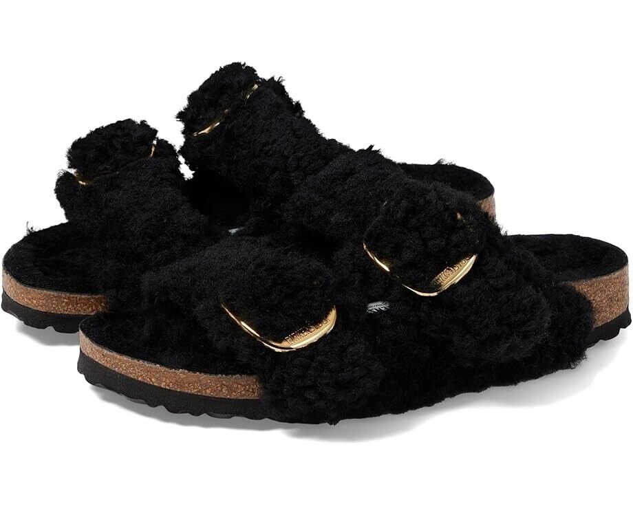 Биркеншток Аризона Биг Бакл Тедди Слайд Унисекс США M4/L6 Черные сандалии ZPO1712 Birkenstock 
Биркеншток Аризона Биг Бакл Тедди Слайд Унисекс США M4/L6 Черные сандалии ZPO1712 Birkenstock