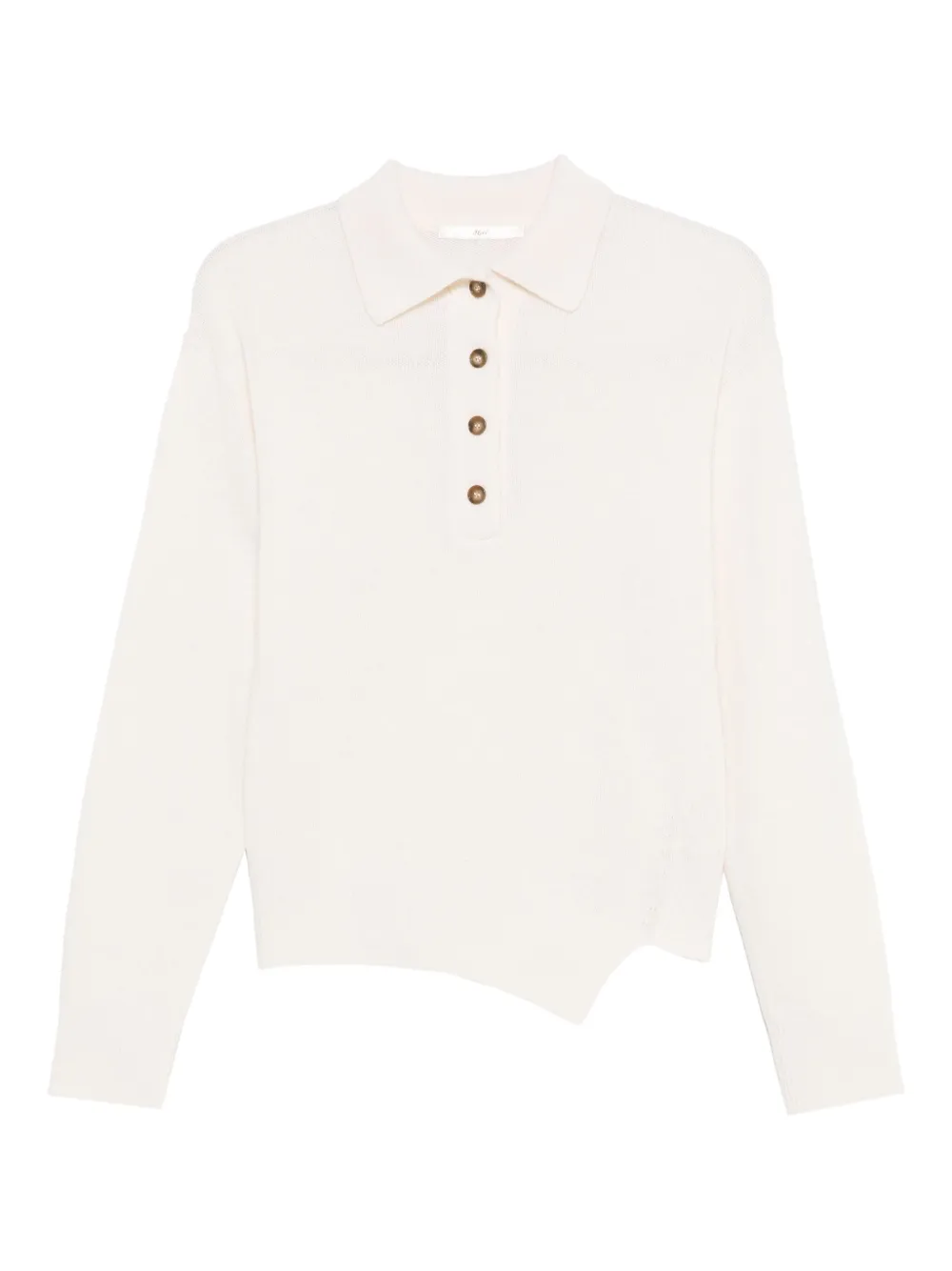 Вязаный асимметричный топ на пуговицах 3311, белый
Вязаный асимметричный топ на пуговицах 3311, белый