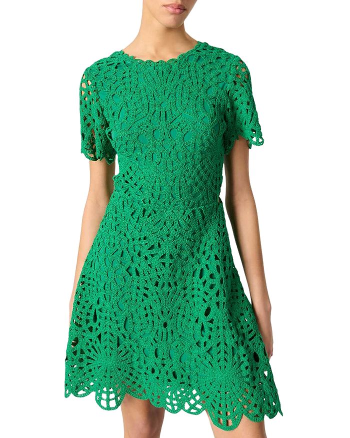 Короткое платье крючком Maje, зеленый
Короткое платье крючком Maje, зеленый