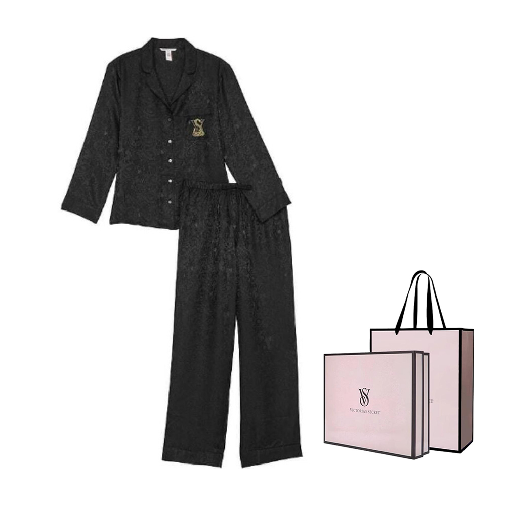 Пижамный комплект женский Victoria's Secret, черный
Пижамный комплект женский Victoria's Secret, черный
