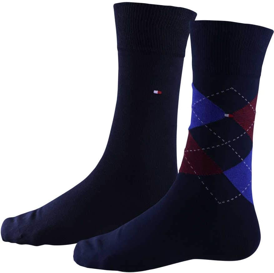Мужские носки Tommy Hilfiger, комплект из 2 пар, с ромбовидным узором и однотонные, темно-синие/красные, Navy/Red
Мужские носки Tommy Hilfiger, комплект из 2 пар, с ромбовидным узором и однотонные, темно-синие/красные, Navy/Red