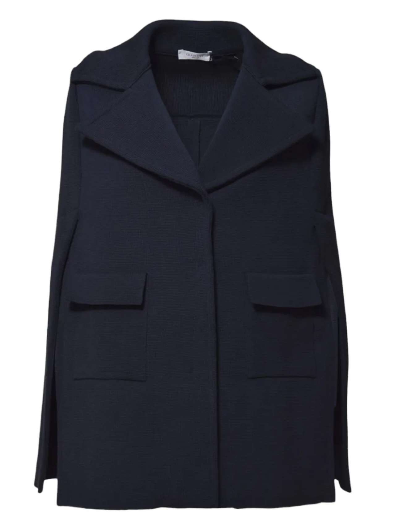 Накидка с широкими лацканами Charlott, синий
Накидка с широкими лацканами Charlott, синий