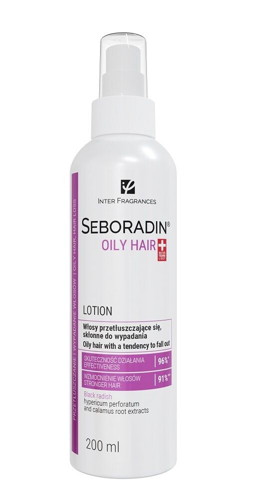 Лосьон для жирных волос Seboradin Oily Hair, 200 мл
Лосьон для жирных волос Seboradin Oily Hair, 200 мл