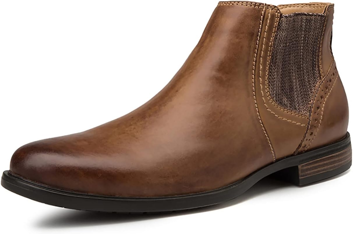 Мужские ботинки Santimon Chelsea, кожаные слипоны в ковбойском стиле, модные туфли Prom Chukka, деловые западные свадебные и повседневные вечерние ботинки до щиколотки для мужчин и мальчиков, Tan
Мужские ботинки Santimon Chelsea, кожаные слипоны в ковбойском стиле, модные туфли Prom Chukka, деловые западные свадебные и повседневные вечерние ботинки до щиколотки для мужчин и мальчиков, Tan