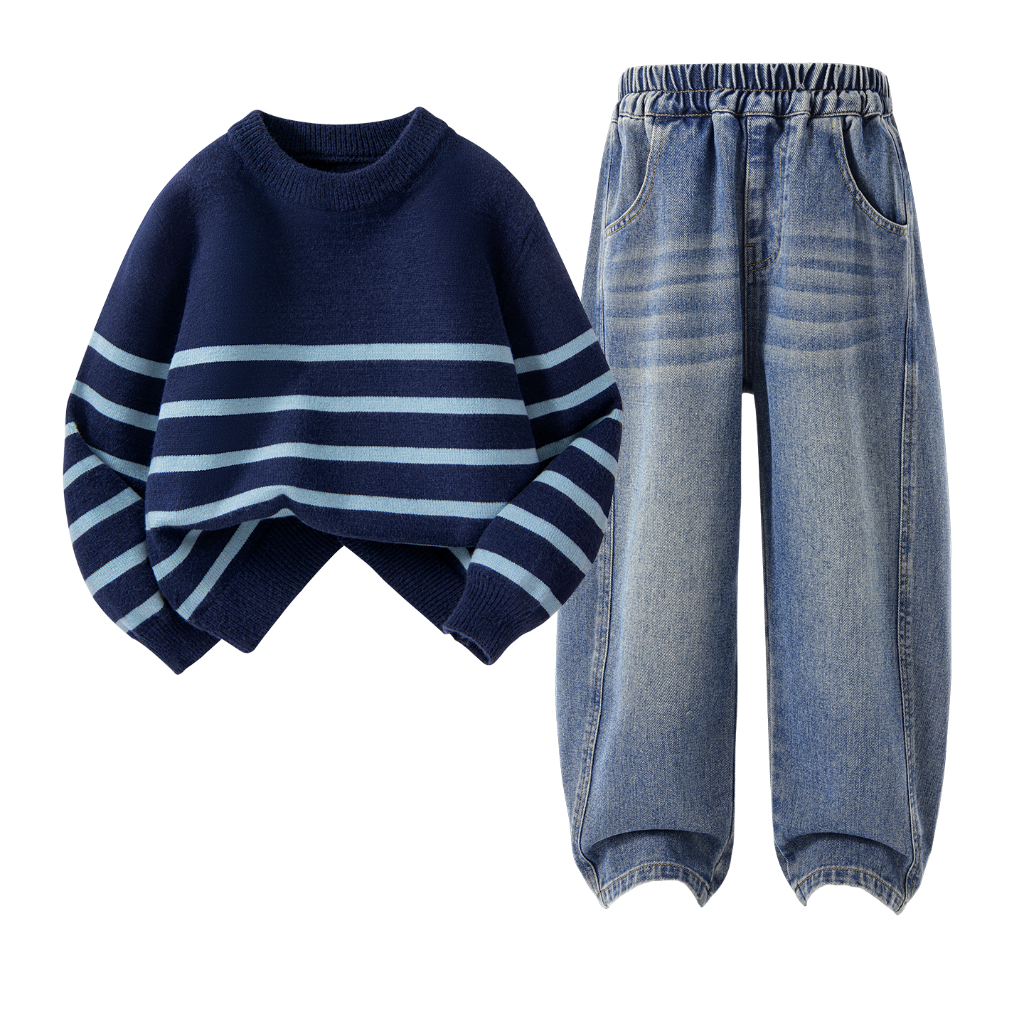 Детская повседневная спортивная одежда Disney, Solid Color Navy Blue+Solid Color Denim Blue
Детская повседневная спортивная одежда Disney, Solid Color Navy Blue+Solid Color Denim Blue