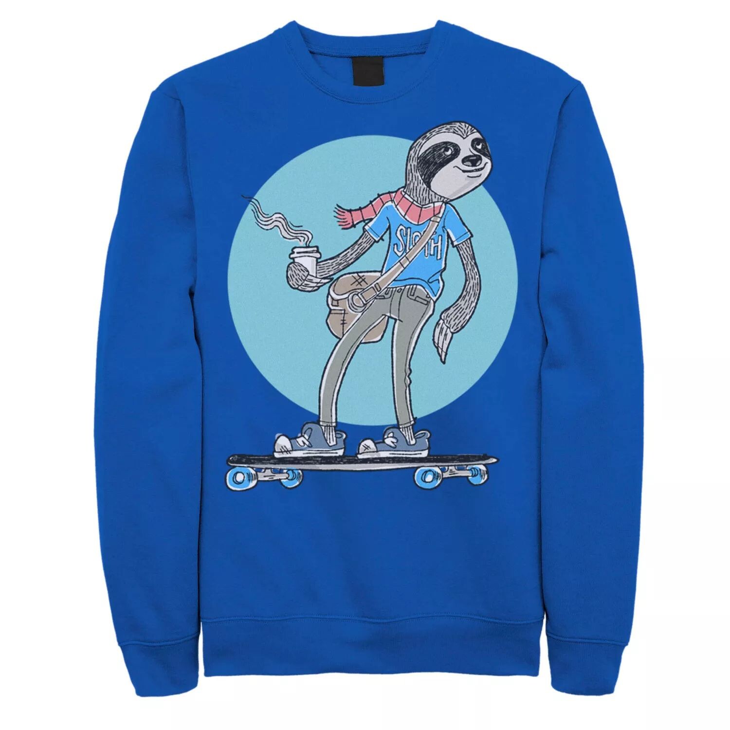 Мужская толстовка с кругом на спине для скейтбординга Sloth Licensed Character
Мужская толстовка с кругом на спине для скейтбординга Sloth Licensed Character