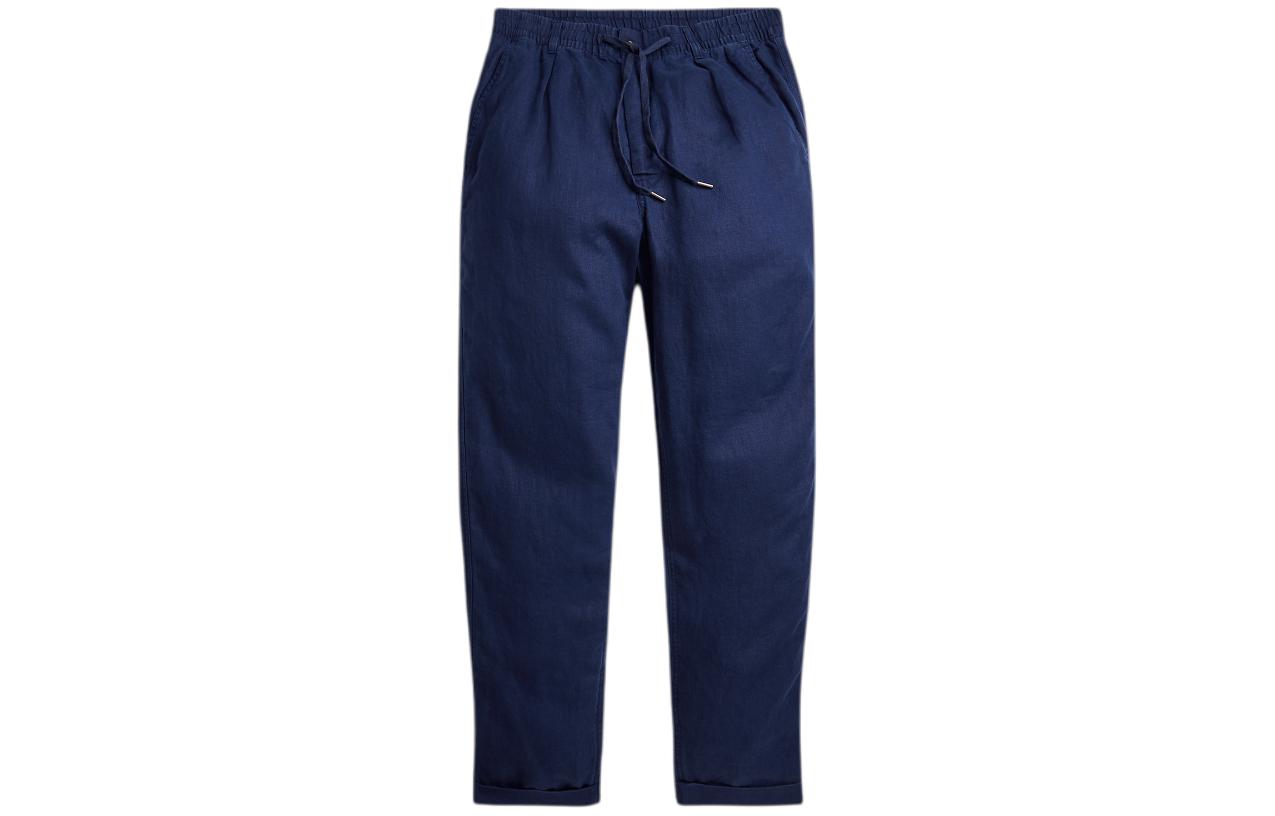 Брюки из льна с завязками на талии Polo Ralph Lauren, темно-синий
Брюки из льна с завязками на талии Polo Ralph Lauren, темно-синий